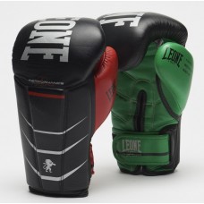 Боксерські рукавички Leone Revo Performance Black 16 ун, чорний, код: 500168-RX