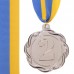 Медаль спортивная с лентой цветная SP-Sport Flie золото, код: C-3176_G-S52