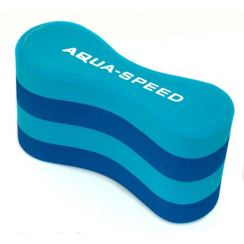 Колобашка для плавання Aqua Speed 4 Layers Pullbuoy 235х85х130 мм, синій, код: 5908217656407