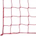 Сітка на ворота футбольні посиленої міцності PlayGame Еліт 1,5 7,5x2,55x1,05м 2шт червоний, код: SO-9566_R