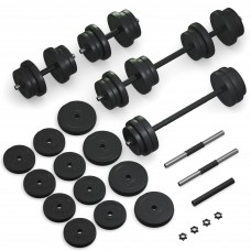 Гантелі з функцією штанги 2в1 Fit-On 43кг, код: 2020-0009