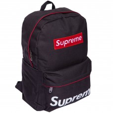 Міський рюкзак Supreme 16л, чорний-червоний, код: GA-0510_BKR