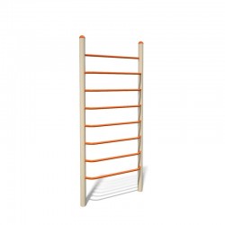 Шведська стінка в зборі InterAtletika 1200х189х2526 мм, код: MF3.1-SM Шведська стінка в зборі InterAtletika 1200х189х2526 мм, код: MF3.1-SM