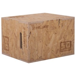Бокс пліометричний дерев"яний Zelart Box-Wood 60см 1шт, код: FI-3636-1-S52