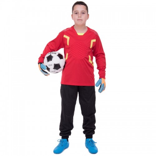 Форма воротаря дитяча PlayGame розмір 30, зріст 155-160, 12-13років, червоний, код: CO-7606B_30R