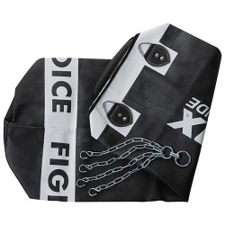 Чохол для боксерського мішка RDX 35х120 см, чорно-білий, код: D-X120W-WS