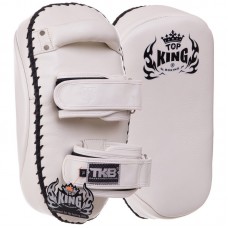 Пади для тайського боксу Тай-педи Top King Ultimate білий, 2шт, код: TKKPU-XL_W-S52