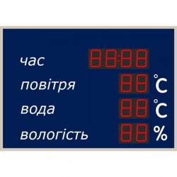 Табло для басейну LedPlay (1000х700), код: CHB1003 Табло для басейну LedPlay (1000х700), код: CHB1003