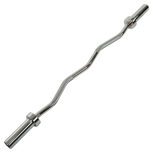 Гриф для штанги сталевий хромований Олімпійський W-подібний LiveUp 1,2м, ø50мм, хром, код: LP8053 Гриф для штанги сталевий хромований Олімпійський W-подібний LiveUp 1,2м, ø50мм, хром, код: LP8053