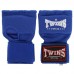 Рукавички-бинти внутрішні гелеві з поліестеру Twins S, синій, код: TW-003_SBL Рукавички-бинти внутрішні гелеві з поліестеру Twins S, синій, код: TW-003_SBL