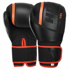Боксерські рукавиці Hard Touch 10 унцій, чорний-помаранчевий, код: BO-4250_10BKOR