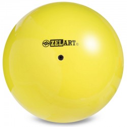 М'яч для художньої гімнастики Zelart 15 см, жовтий, код: RG150_Y