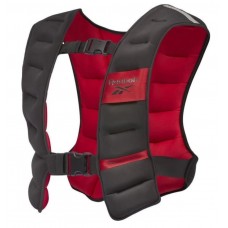 Обважнювач жилет Reebok Strength Series Weight Vest 3 кг, чорний-червоний, код: 885652017312