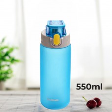 Пляшка для води Casno 550 мл, блакитна, код: KXN-1225_Blue