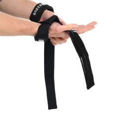 Лямки для тяги Ezous Lifting Straps 580x38 мм, 2шт, чорний, код: B-06