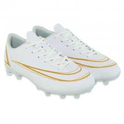 Бутси футбольні Lijin розмір 36, білий-золотий, код: 2209-B1_36WG