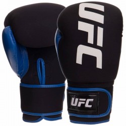 Рукавички боксерські UFC Pro Washable L синій, код: UHK-75016-S52 Рукавички боксерські UFC Pro Washable L синій, код: UHK-75016-S52