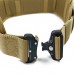 Ремінь тактичний військовий Tactical Assault Belt із пряжкою кобра койот, код: 1104-C-EF