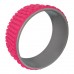 Колесо балансувальне для йоги SNS Хвилі O3-LT rose red 30 см, рожевий, код: 11108-SNS