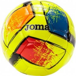 М"яч футбольний Joma Dali II №4, яскраво-жовтий, код: 8424309612917