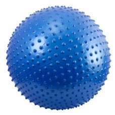 М'яч фітнеса масажний FitGo 550 мм, сірий, код: 5415-1GR-WS