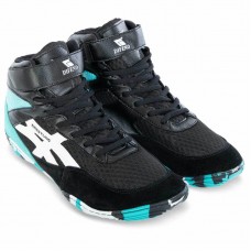 Борцовки Wrestling Difeno розмір 40, чорний-м"ятний, код: W-2005L-1_40BKM