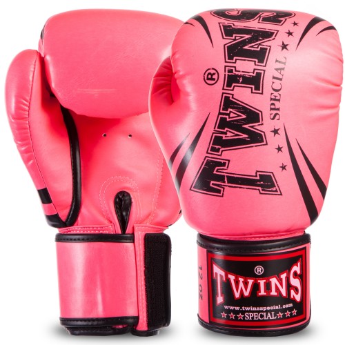 Рукавички боксерські Twins 12 унцій, темно-рожевий, код: FBGVSD3-TW6_12DP