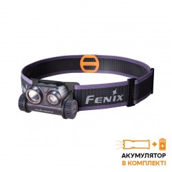 Ліхтар налобний для бігу Fenix HM65R-DT, фіолетовий, код: HM65RDTPUR-AM