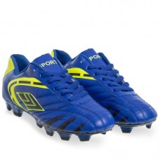 Бутси футбольні Yuke розмір 45 (28,5см), синій, код: 1817_45BL Бутси футбольні Yuke розмір 45 (28,5см), синій, код: 1817_45BL