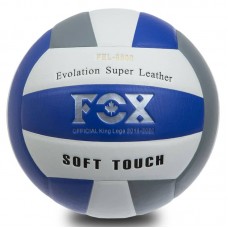 М"яч волейбольний Fox №5, білий-сірий-синій, код: SD-V8000_WGRBL
