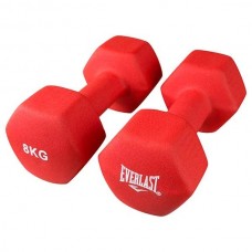 Гантелі Everlast червоний 2х8 кг, код: 80024/8-WS