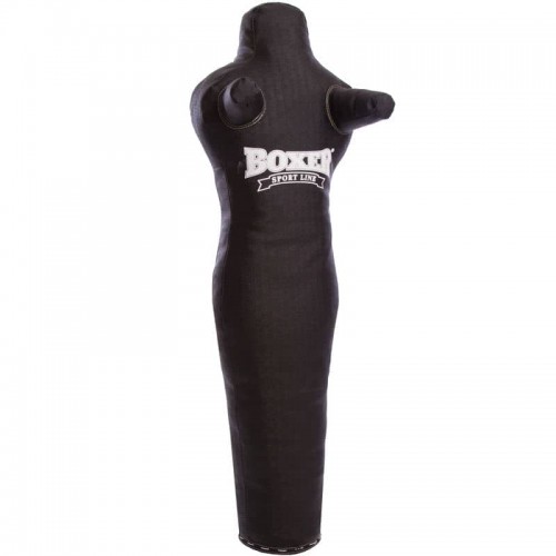 Манекен тренувальний Boxer для єдиноборств, висота 1500 мм, чорний, код: 1021-01-S52