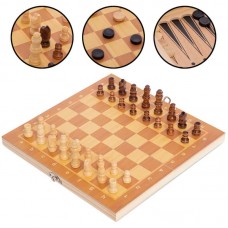 Шахи, шашки, нарди 3 в 1 ChessTour, код: W7721 Шахи, шашки, нарди 3 в 1 ChessTour, код: W7721