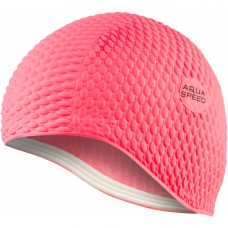 Шапка для плавання жіночий Aqua Speed Bombastic рожевий, код: 5908217645524