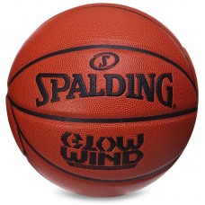 М"яч баскетбольний Spalding Glow Wind №7 помаранчевий, код: 76993Y-S52