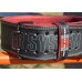Пояс для важкої атлетики Power System Beast L шкіряний, чорний-червоний, код: PS-3830_L_Black-Red