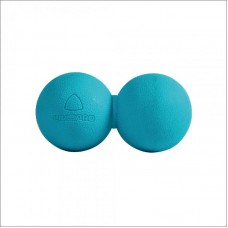 М"ячик подвійний для масажу LivePro Therapy Massage Peanut Ball 140x65 мм, блакитний, код: 6951376102949
