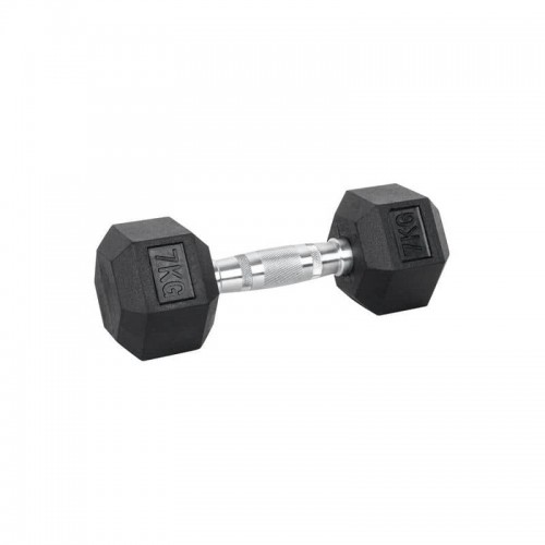 Шестикутна гантель inSPORTline Hexsteel 1х7 кг, код: 1183-IN