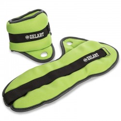 Обважнювачі-манжети для рук Zelart 2x1,5 кг салатовий-сірий, код: FI-1965-3_LGGR-S52 Обважнювачі-манжети для рук Zelart 2x1,5 кг салатовий-сірий, код: FI-1965-3_LGGR-S52