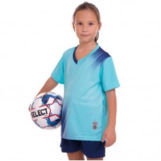 Форма футбольна дитяча PlayGame розмір 2XS, ріст 130, м"ятний, код: D8833B_2XSM-S52