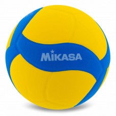 М"яч волейбольний Junior Mikasa №5 EVA, жовтий-синій, код: VS170W-Y-BL-S52