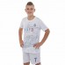 Форма футбольна дитяча AL Nassr Ronaldo 7 гостьова 2024, розмір 22, зріст 125-135, білий-сірий, код: CO-3645_22