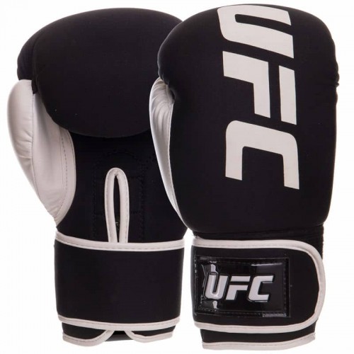 Рукавички боксерські UFC Pro Washable L білий, код: UHK-75024-S52 Рукавички боксерські UFC Pro Washable L білий, код: UHK-75024-S52