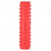 Ролер масажний циліндр (ролик мфр) FitGo Grid Spine Roller, 450x105 мм, кораловий, код: FI-9388_K