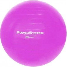 М"яч для фітнесу і гімнастики Power System 55см, рожевий, код: 4011PI-0