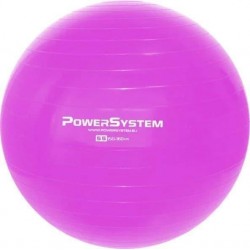 М"яч для фітнесу і гімнастики Power System 55см, рожевий, код: 4011PI-0