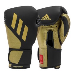 Рукавички боксерські Adidas Adidas Speed Tilt 350, 10oz, чорно-золоті, код: 15581-1050