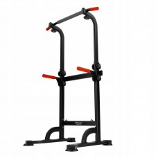 Багатофункціональна стійка для підтягувань 4Fizjo регульована Black, код: P-5905973402613