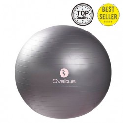 М"яч для фітнесу (фітбол) Sveltus Gymball ABS 65 см сірий, код: SLTS-0340