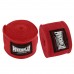 Бинти для боксу PowerPlay Lycra (спандекс), 4,5 м, червоний, код: PP_3047_4,5m_Red